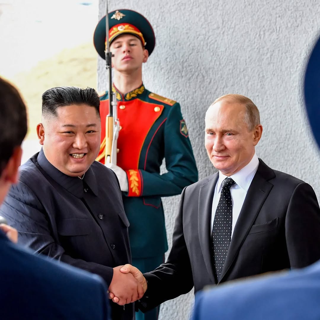 Experts believe North Korea has supplied Russia with hundreds of ballistic missiles. (Image by @northkorean_news via Instagram)