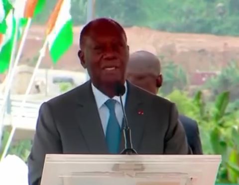 Jean-Louis Billon concedes defeat, finishing second with just 3% of the tally. (Image by @alassane_ouattara.unechance via Instagram)