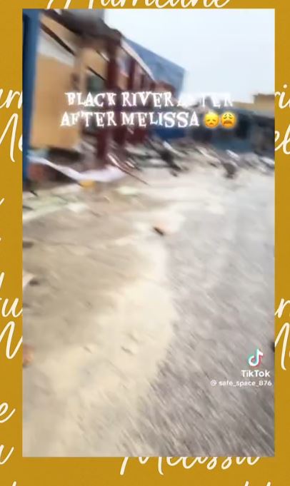 At least three people have died while preparing for the hurricane, according to government officials. (Image by @hurricanemelissa via Instagram)