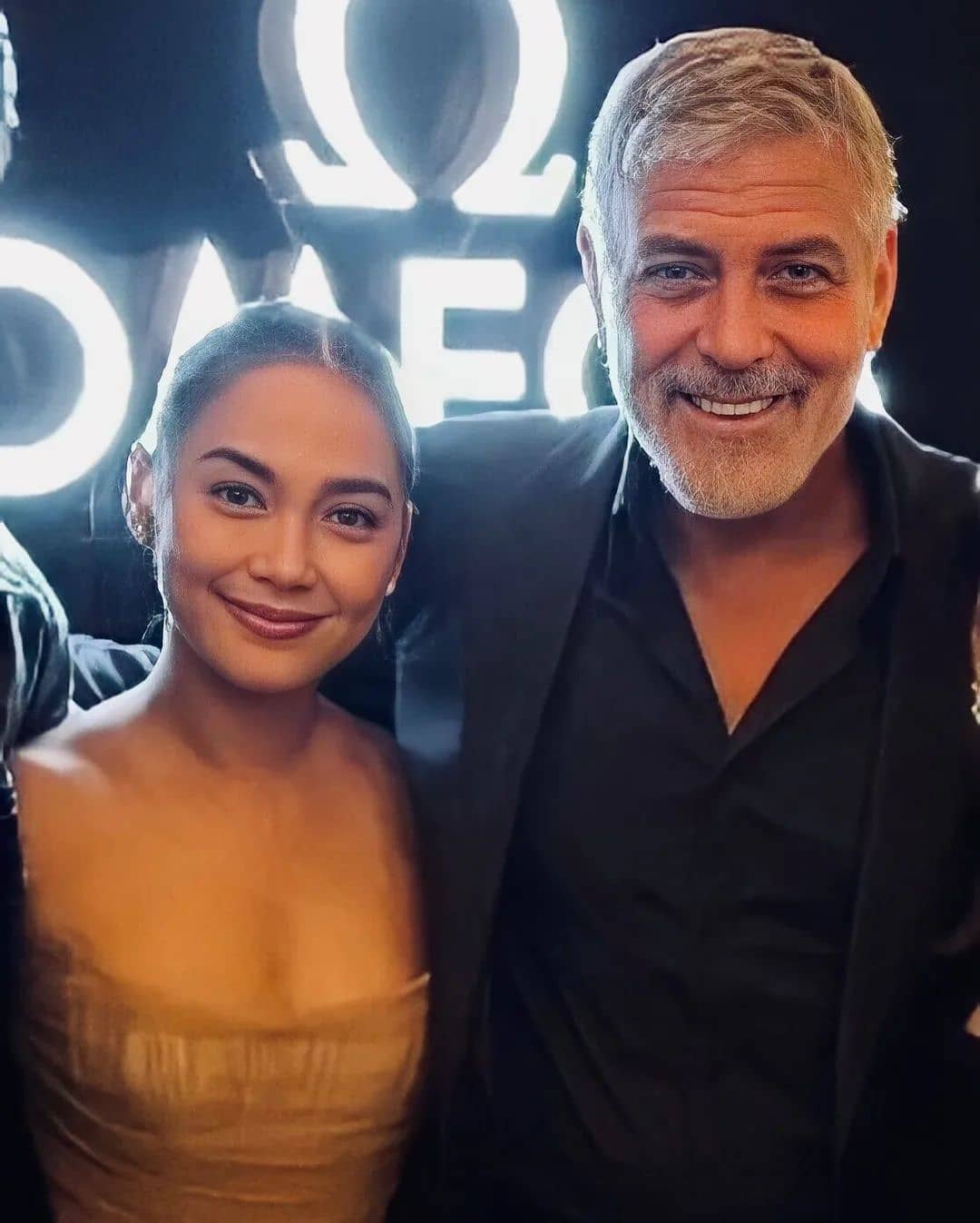 The actor joked that fans often tell him he looks older than they imagined, which he finds frustrating. (Image by @georgeclooney.official__ via Instagram)