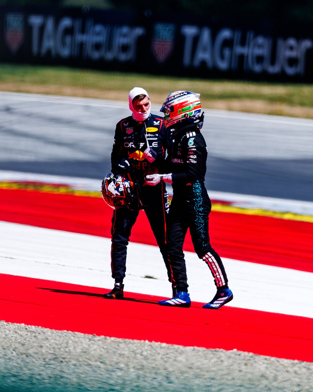 Ferrari chairman John Elkann issued a vote of confidence in Vasseur. (Image by @christianhorner via Instagram)