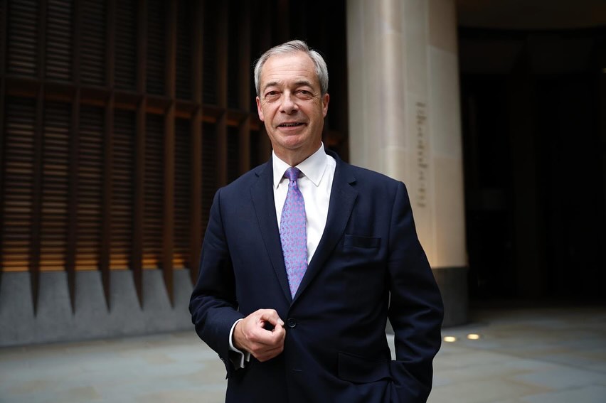 Nigel Farage vows to focus on next year’s Senedd elections after Caerphilly setback. (Image by @nigel_farage via Instagram)