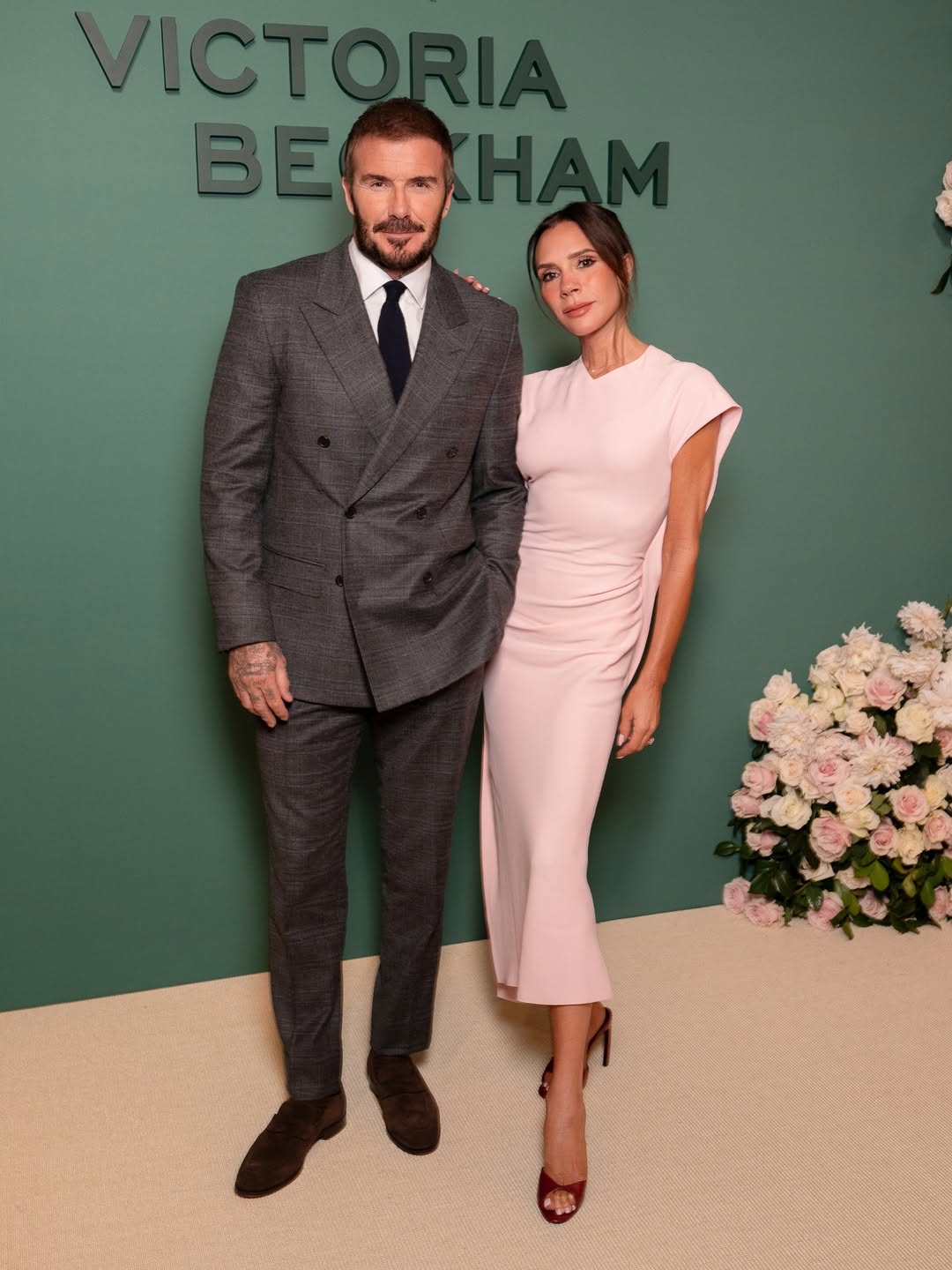 Sir David and Victoria Beckham have reportedly reconciled with their son, Brooklyn. (Image by @davidbeckham via Instagram)